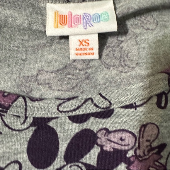 Lularoe women's XS oversized Disney Mickey Mouse shirt - Picture 4 of 4